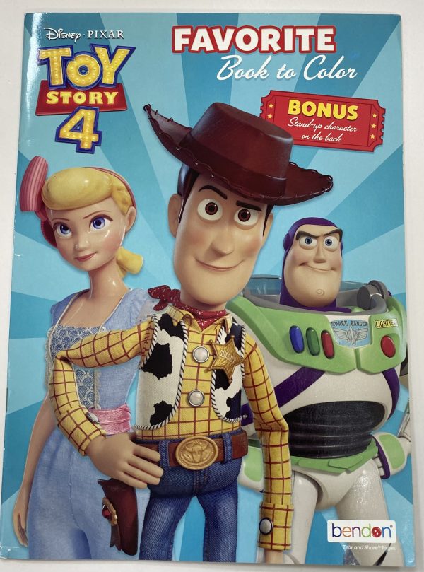 Toy Story 4 | Book to color