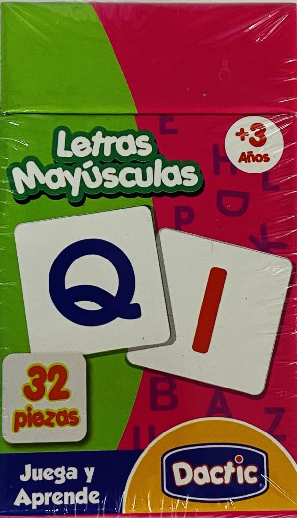 Dactic | Letras mayúsculas | Juega y aprende