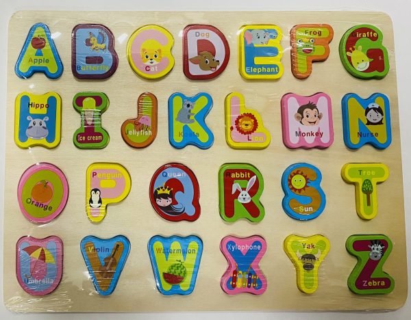 Encajes de letras del abecedario